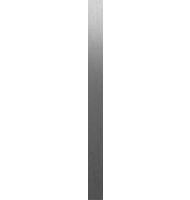 Бордюр Листелло матовое серебро 0,7x60